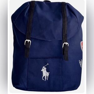NWT NEW Polo Ralph Lauren Backpack bag personal item purse